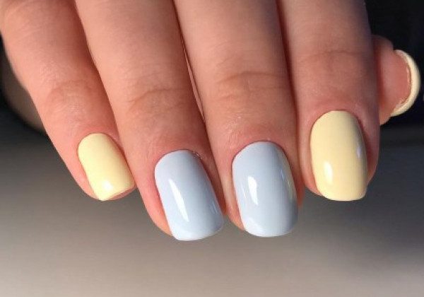 Желтый маникюр 2021 Желтый маникюр 2021