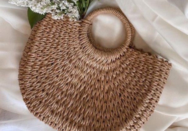 Модные соломенные сумки 2021