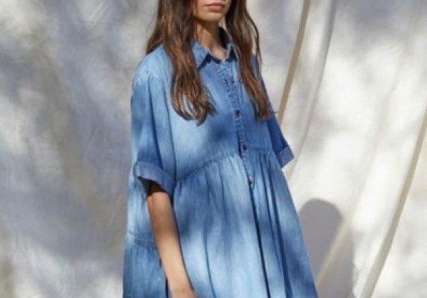 Модные джинсовые платья 2021