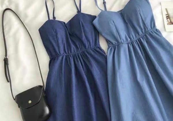 Модные джинсовые платья 2021