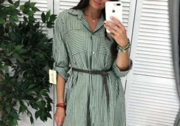 Модные платья-рубашки 2021