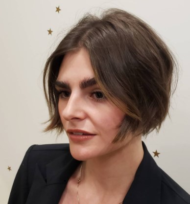 Стрижка укороченный боб 2021