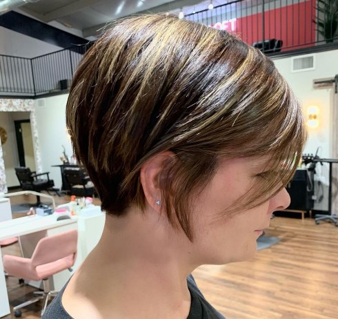 Стрижка укороченный боб 2021