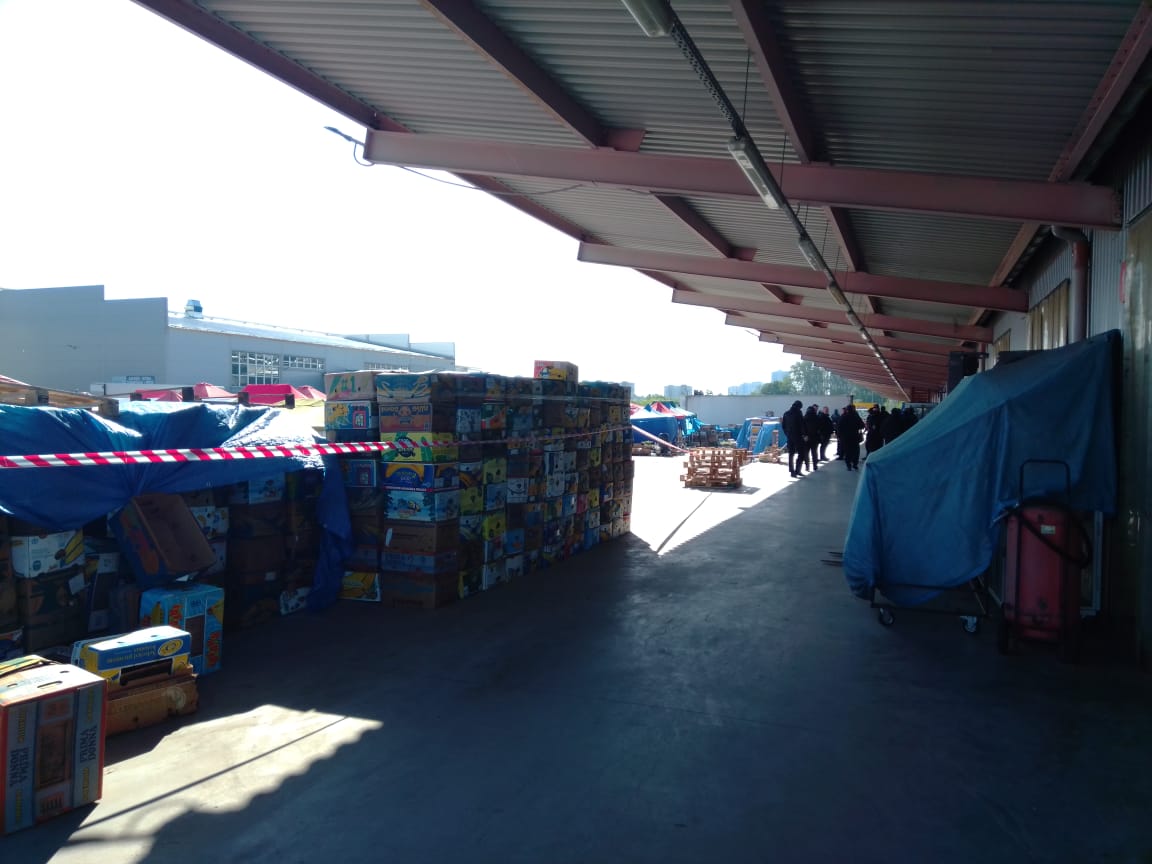 На Столичному ринку прогриміли вибухи На Столичному ринку прогриміли вибухи