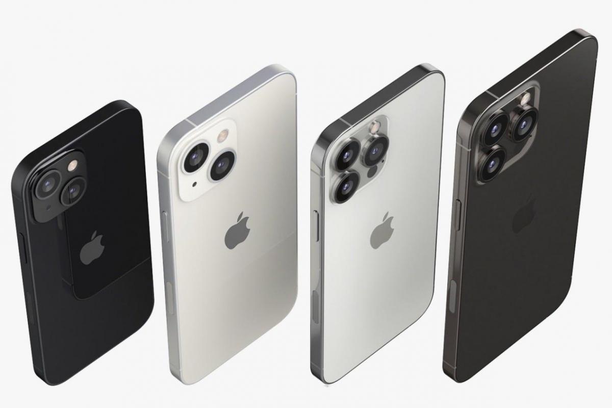 Вся линейка смартфонов iPhone 13 на качественных рендерах