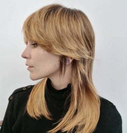 Жіноча стрижка маллет 2021 Жіноча стрижка маллет 2021