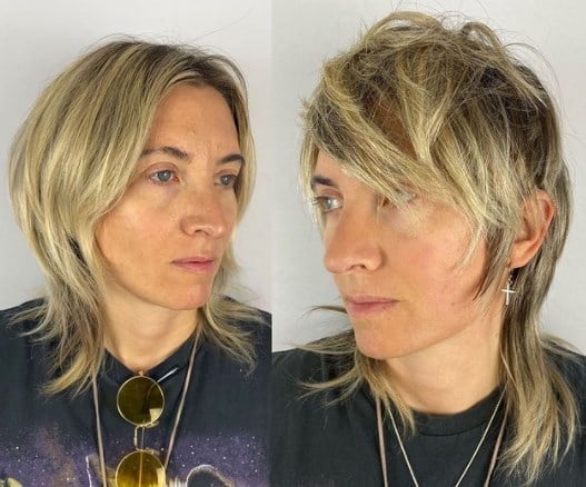 Жіноча стрижка маллет 2021 Жіноча стрижка маллет 2021