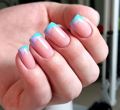 Модний французький манікюр літо 2021 Модний французький манікюр літо 2021