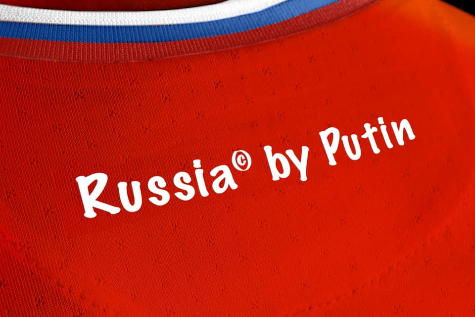 Навальний, вбивства та війна: 'нова форма' збірної РФ із 'гріхами' Путіна