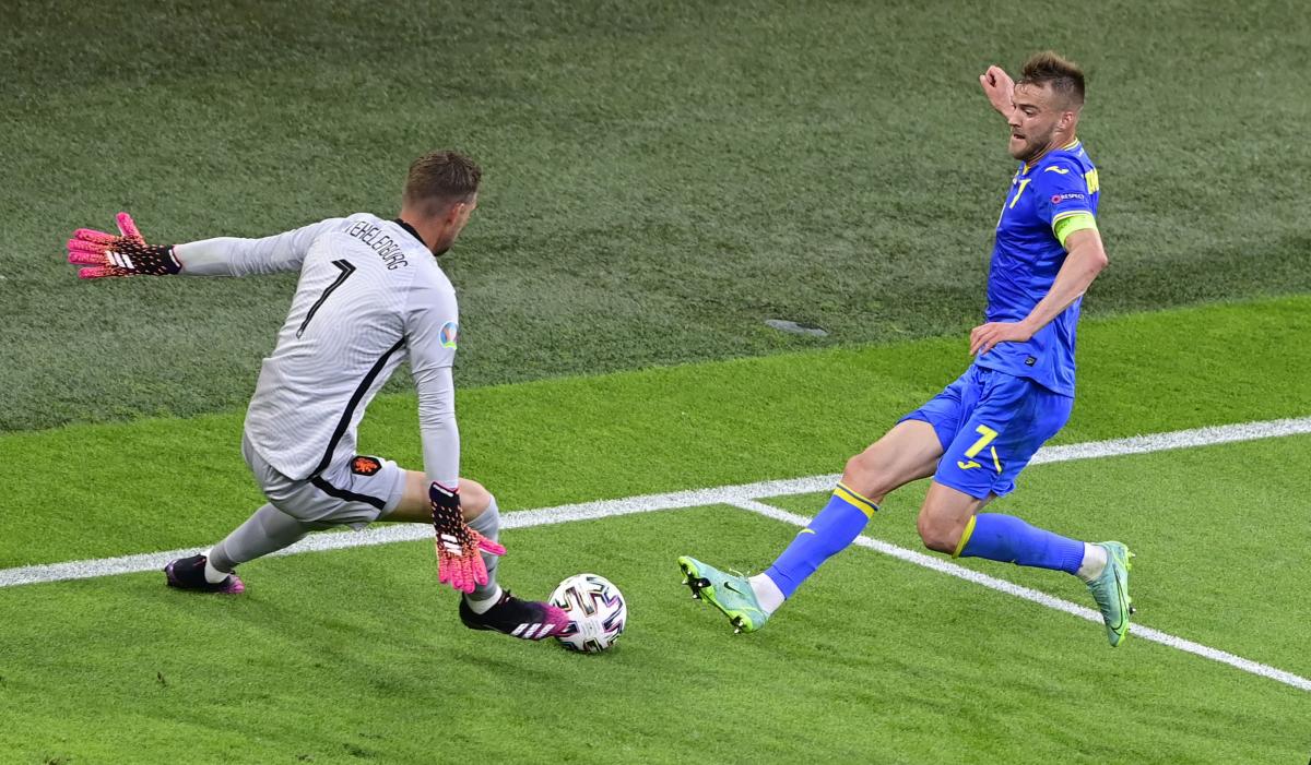 Украина проиграла в невероятном матче Нидерландам на Евро-2020