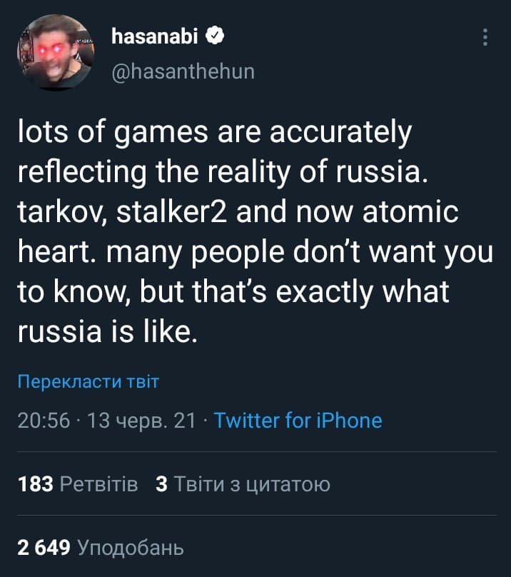 Трейлер до S.T.A.L.K.E.R. 2 спровокував мовної скандал Трейлер до S.T.A.L.K.E.R. 2 спровокував мовної скандал