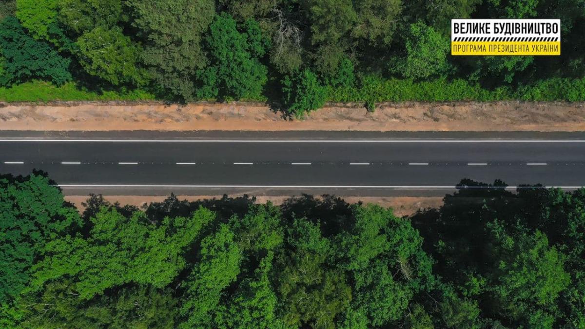 Ремонт автодороги на Волыни