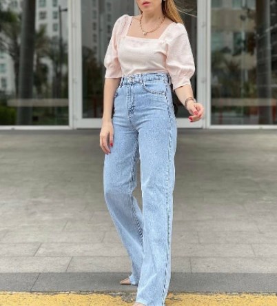 Модные прямые джинсы 2021 Модные прямые джинсы 2021