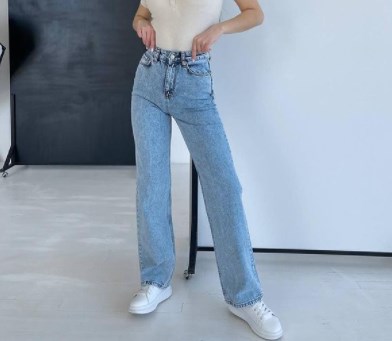 Модные прямые джинсы 2021 Модные прямые джинсы 2021