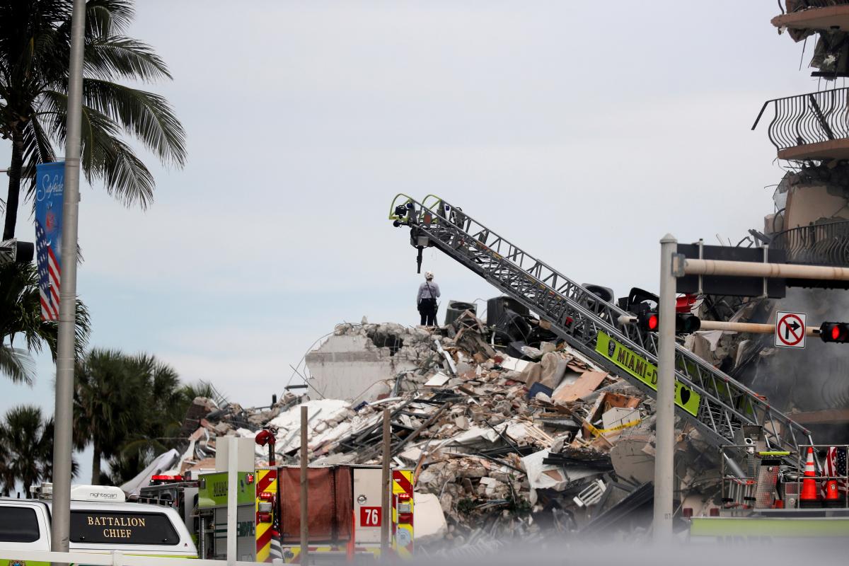 Обрушение дома во Флориде