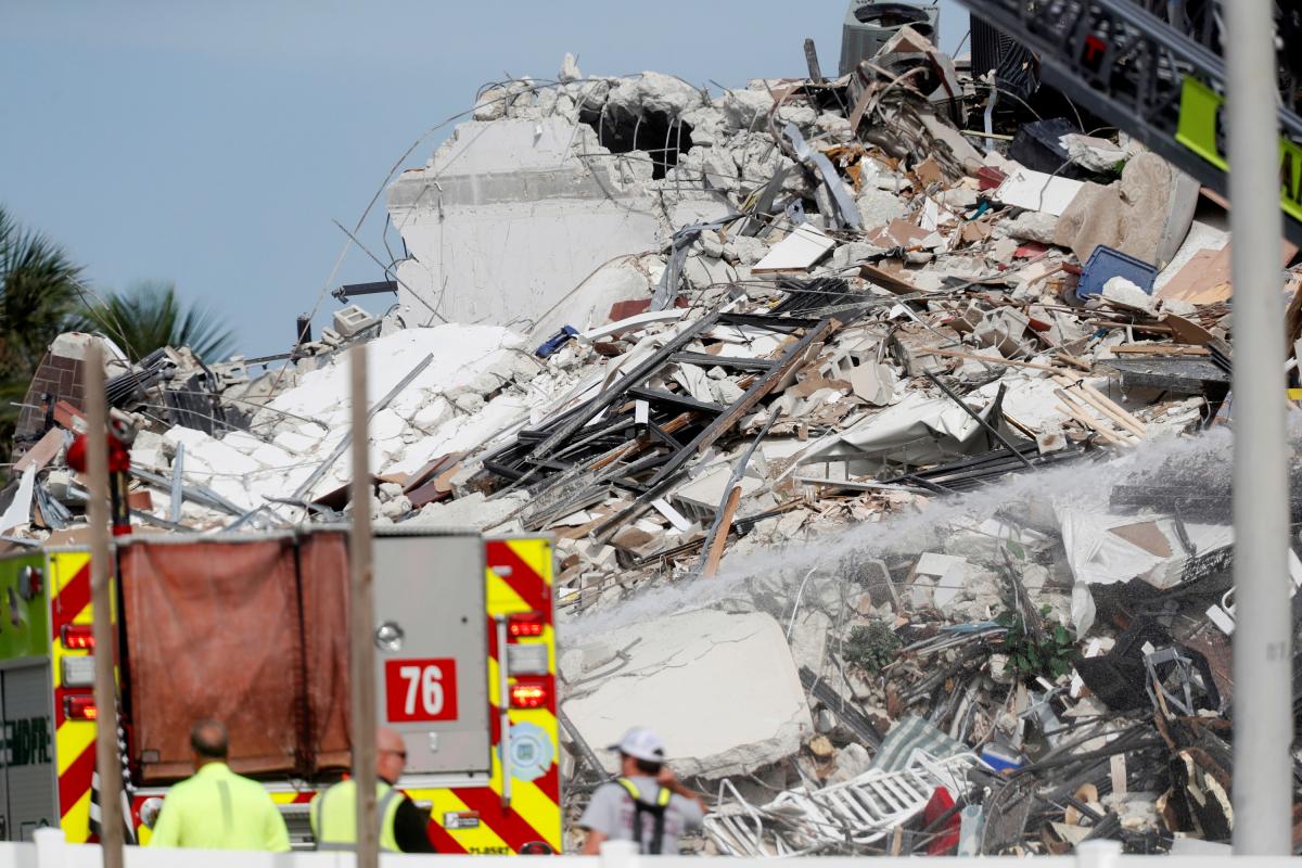 Обрушение дома во Флориде