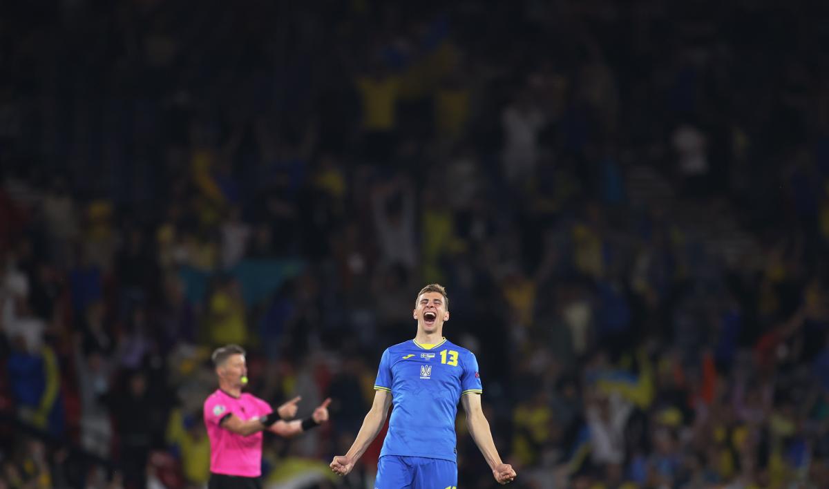 Победа сборной Украины над Швецией на Евро-2020