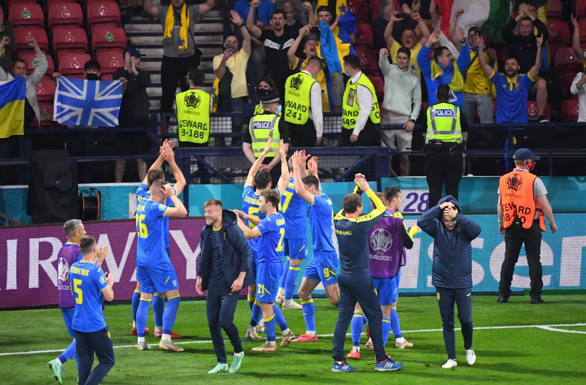 Тріумф збірної України в 1/8 фіналу Євро-2020