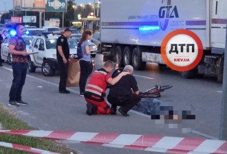 ДТП Київ велосипедист
