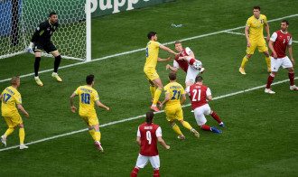 Украина проиграла Австрии на Евро-2020