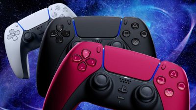 Появились первые реальные фотографии контроллеров DualSense в красном и чёрном цветах
