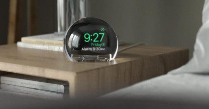Гаджет дня: "магический" шар, превращающий Apple Watch в настольные часы