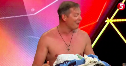 "Радикал" Ляшко оголился в прямом эфире на ТВ