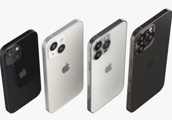 Вся лінійка смартфонів iPhone 13 показана на якісних рендерах