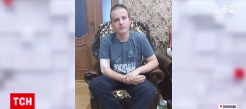 Школьник, которого в Виннице сбила пьяная "вдрабадан" женщина, записал видеообращение
