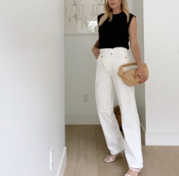 Модні білі джинси літо 2021