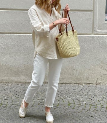 Модні білі джинси літо 2021