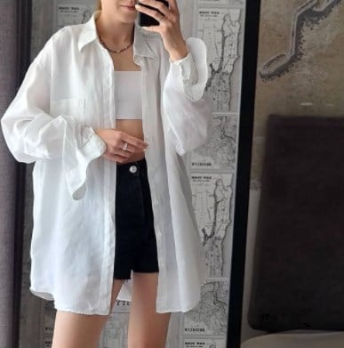 Модні білі жіночі сорочки Модні білі жіночі сорочки