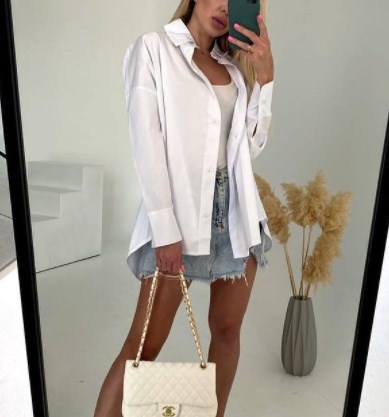 Модні білі жіночі сорочки Модні білі жіночі сорочки