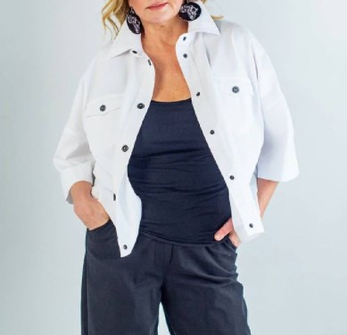 Модні білі жіночі сорочки Модні білі жіночі сорочки