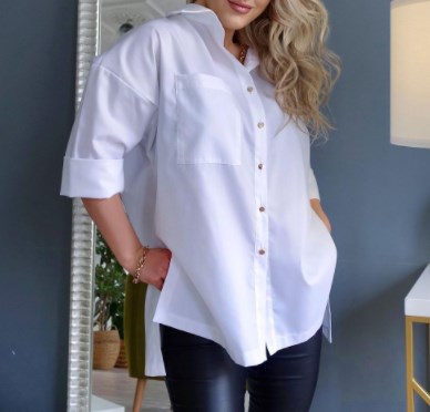 Модні білі жіночі сорочки Модні білі жіночі сорочки