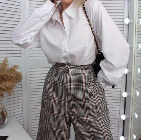 Модні білі жіночі сорочки Модні білі жіночі сорочки