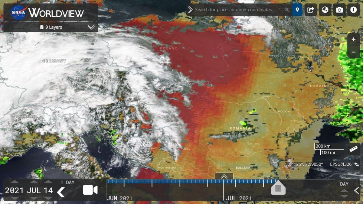 Україну накриває потужна африканська хмара пилу: синоптик попередив про небезпеку Україну накриває потужна африканська хмара пилу: синоптик попередив про небезпеку