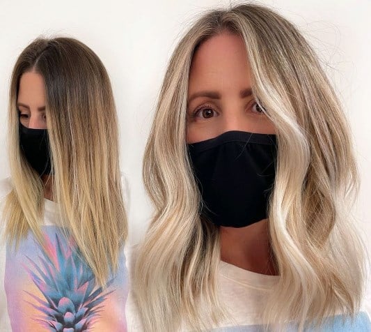 Стрижка на средние волосы длинный боб 2021 Стрижка на средние волосы длинный боб 2021