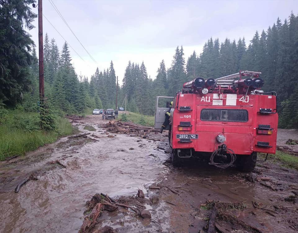 Наводнение на Закарпатье