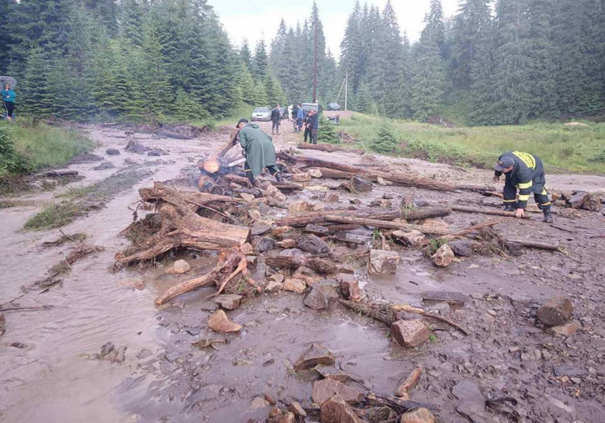 Наводнение на Закарпатье