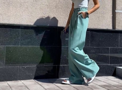 Модные летние брюки женские 2021