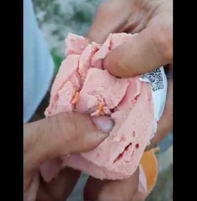 ковбаса з хробаками ковбаса з хробаками