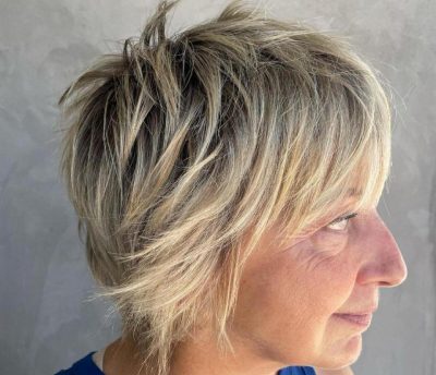 У моді коротка стрижка шег - зачіска для жінок після 50 років з омолоджувальним ефектом