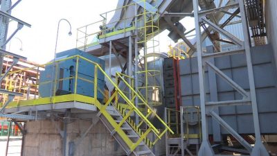 На меткомбінаті Ілліча добудовують аспіраційні установки доменної печі