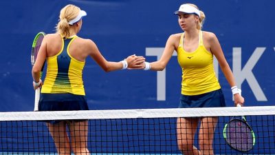 Успіх на Олімпіаді-2020: сестри Кіченок прорвалися до чвертьфіналу парного розряду