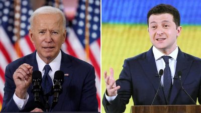 Зеленський, Байден