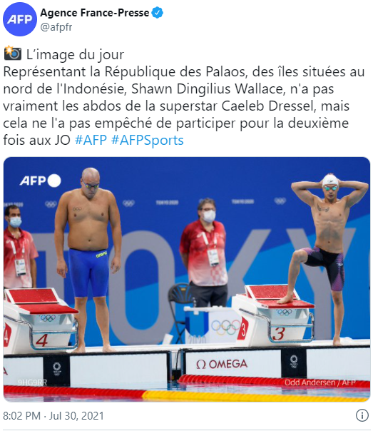 На Олімпіаді в Токіо виступив плавець із животиком: спортсмен став зіркою мережі