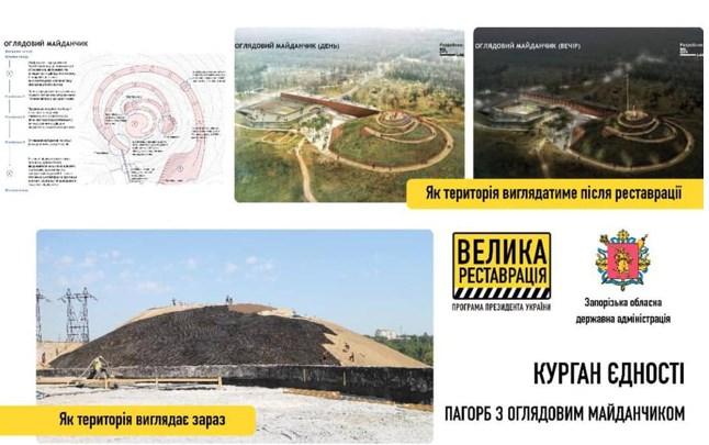 Острів Хортиця з ініціативи Олени Зеленської Острів Хортиця з ініціативи Олени Зеленської