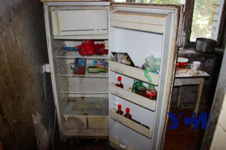 Зловонная квартира в Одессе