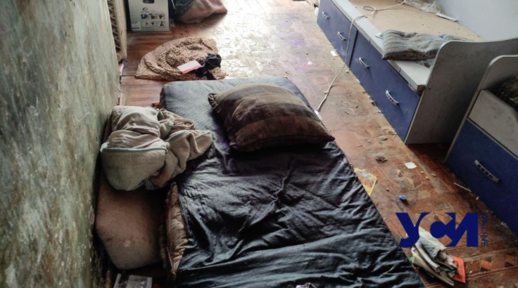 Зловонная квартира в Одессе